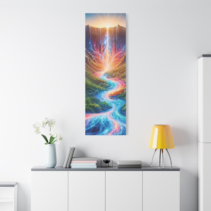 Mystical Radiant Valley - Matte Canvas Print 1.25" - Canvas - g(0D·IO) - 36" x 36" - 1.25" -