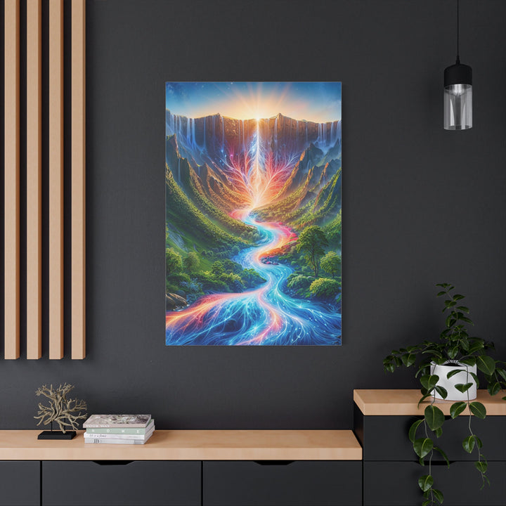 Mystical Radiant Valley - Matte Canvas Print 1.25" - Canvas - g(0D·IO) - 36" x 36" - 1.25" -