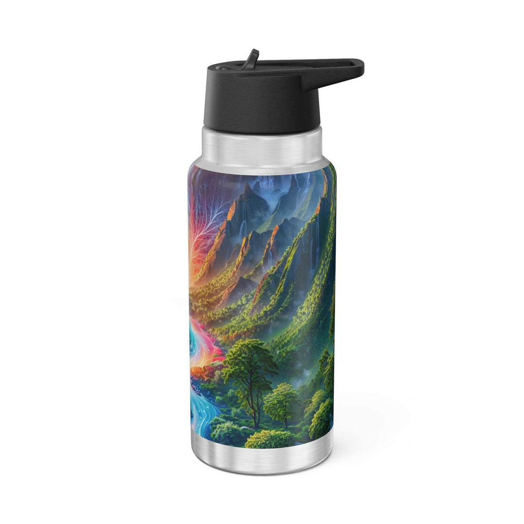 Mystical River Sunrise - Gator Tumbler 32oz - Mug - g(0D·IO) - Silver - 32oz -