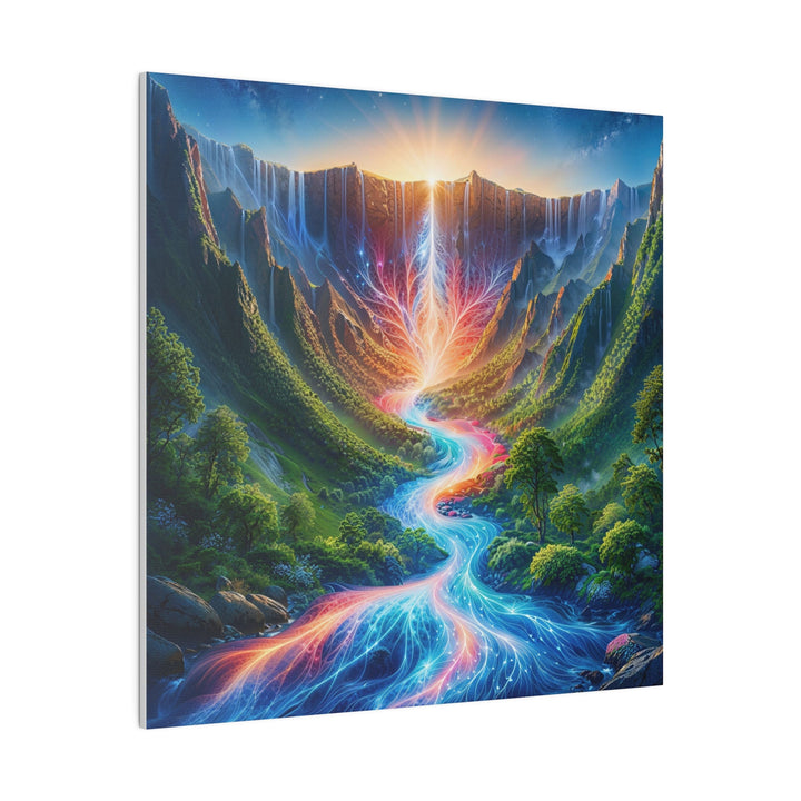 Mystical River Sunrise - Matte Canvas - Canvas - g(0D·IO) - 32" x 32" (Square) - 0.75'' -