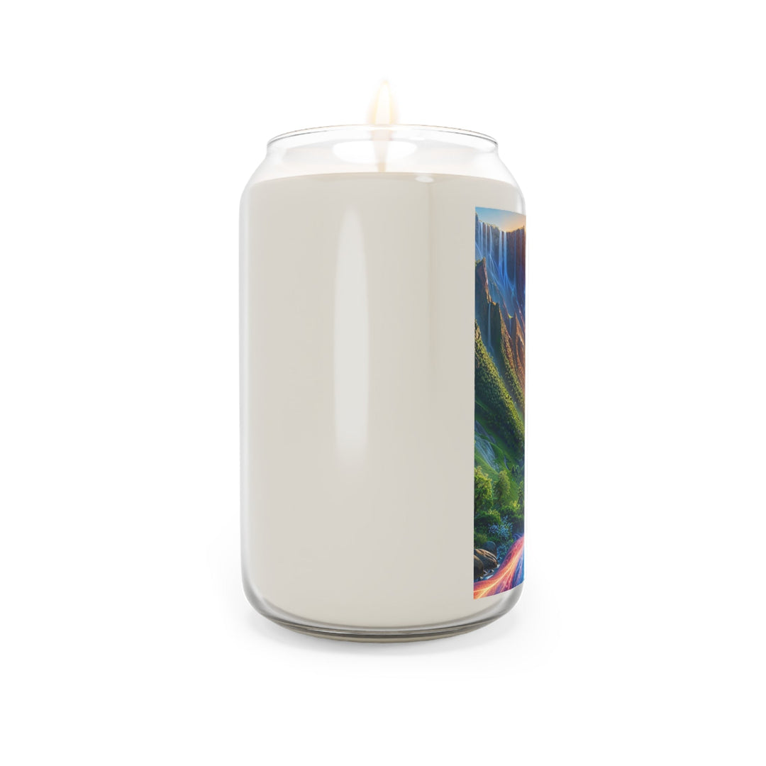 Mystical River Sunrise - Scented Candle - Home Decor - g(0D·IO) - Vanilla Bean - 13.75oz -