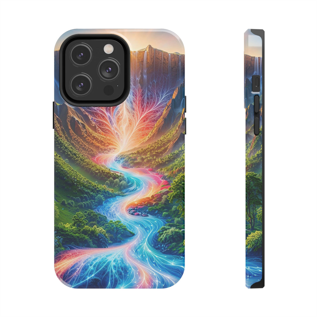 Mystical River Sunrise - Tough Phone Case - Phone Case - g(0D·IO) - iPhone 14 Pro Max - -