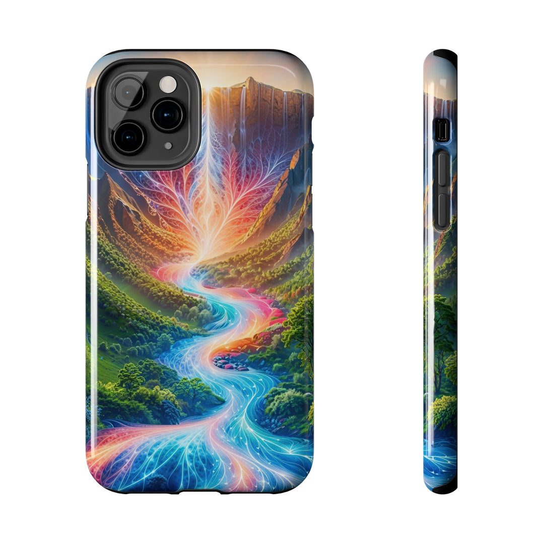 Mystical River Sunrise - Tough Phone Case - Phone Case - g(0D·IO) - iPhone 11 Pro - -