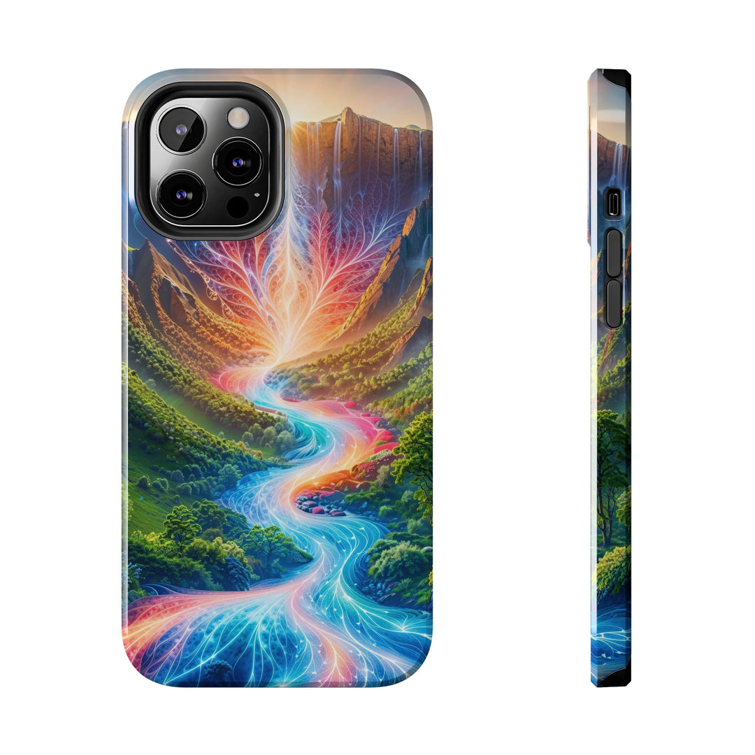 Mystical River Sunrise - Tough Phone Case - Phone Case - g(0D·IO) - iPhone 12 Pro Max - -