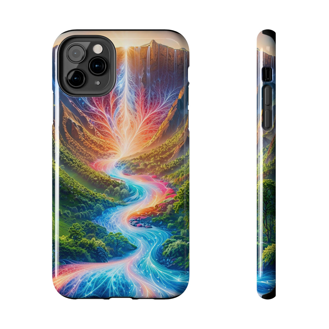 Mystical River Sunrise - Tough Phone Case - Phone Case - g(0D·IO) - iPhone 11 Pro Max - -