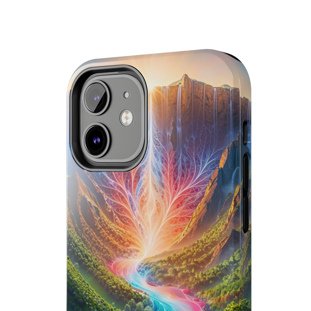 Mystical River Sunrise - Tough Phone Case - Phone Case - g(0D·IO) - iPhone 13 Mini - -