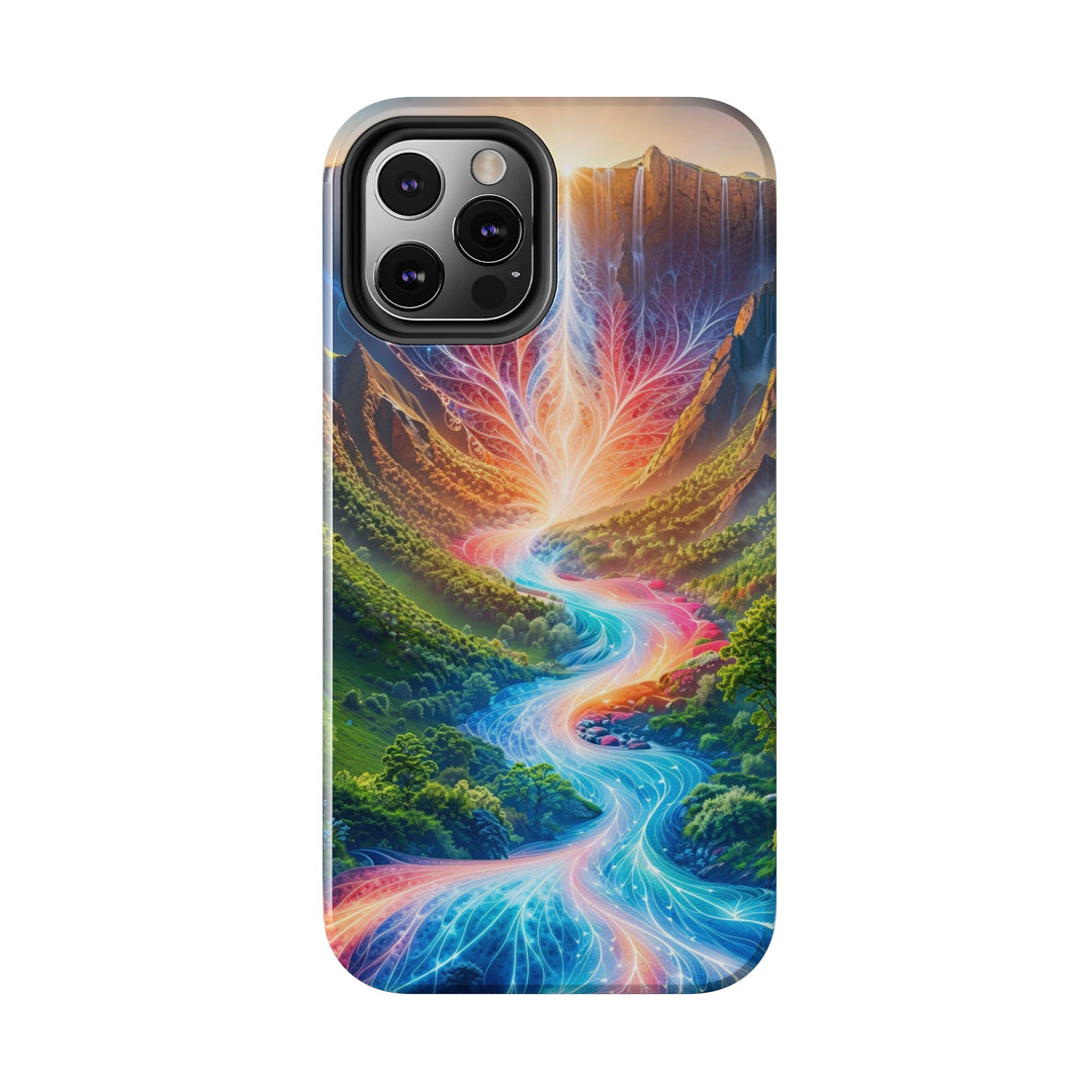 Mystical River Sunrise - Tough Phone Case - Phone Case - g(0D·IO) - iPhone 13 Mini - -