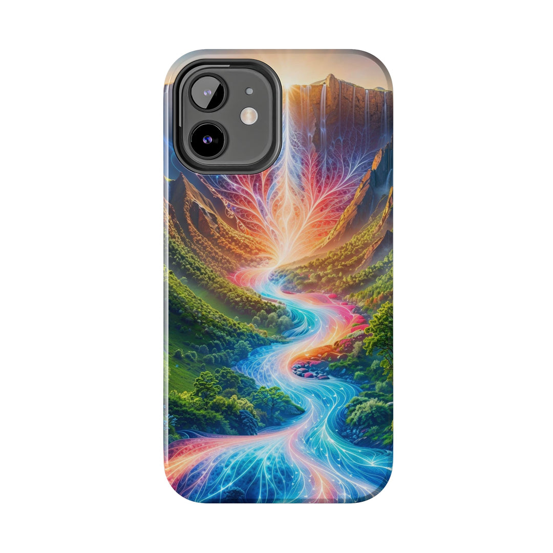 Mystical River Sunrise - Tough Phone Case - Phone Case - g(0D·IO) - iPhone 13 Mini - -