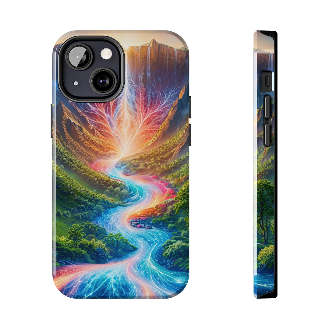 Mystical River Sunrise - Tough Phone Case - Phone Case - g(0D·IO) - iPhone 13 Mini - -