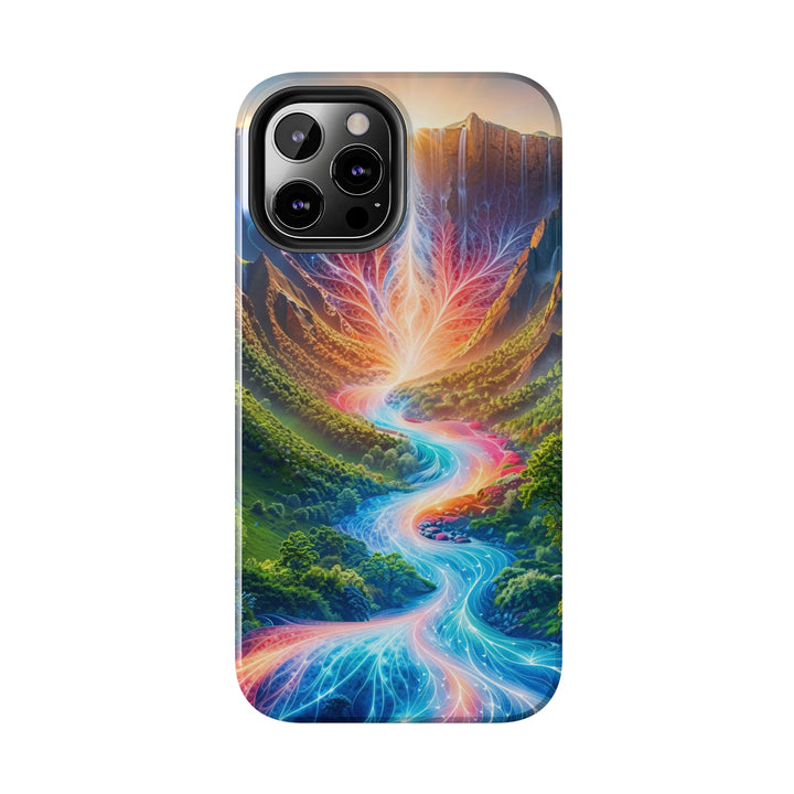 Mystical River Sunrise - Tough Phone Case - Phone Case - g(0D·IO) - iPhone 13 Mini - -