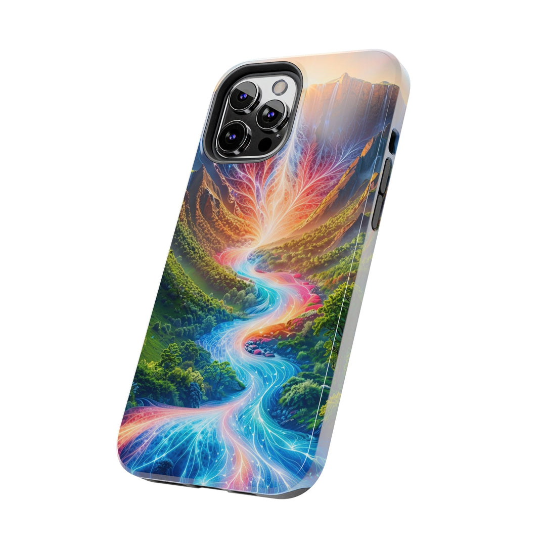 Mystical River Sunrise - Tough Phone Case - Phone Case - g(0D·IO) - iPhone 13 Mini - -