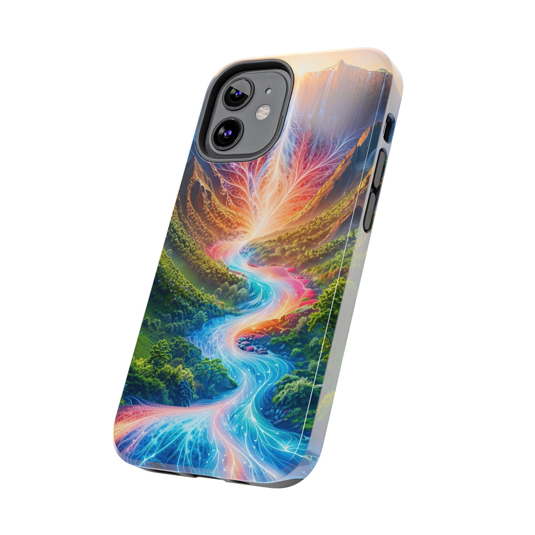 Mystical River Sunrise - Tough Phone Case - Phone Case - g(0D·IO) - iPhone 13 Mini - -