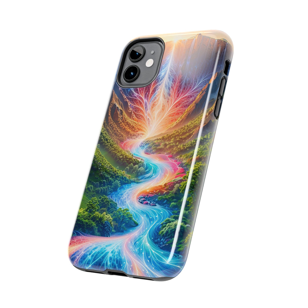 Mystical River Sunrise - Tough Phone Case - Phone Case - g(0D·IO) - iPhone 13 Mini - -