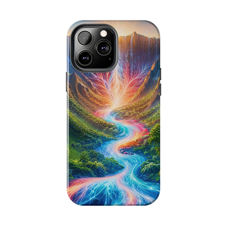 Mystical River Sunrise - Tough Phone Case - Phone Case - g(0D·IO) - iPhone 13 Mini - -