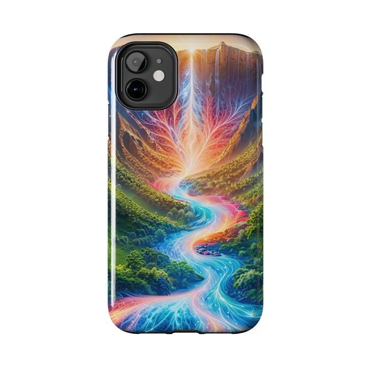 Mystical River Sunrise - Tough Phone Case - Phone Case - g(0D·IO) - iPhone 13 Mini - -