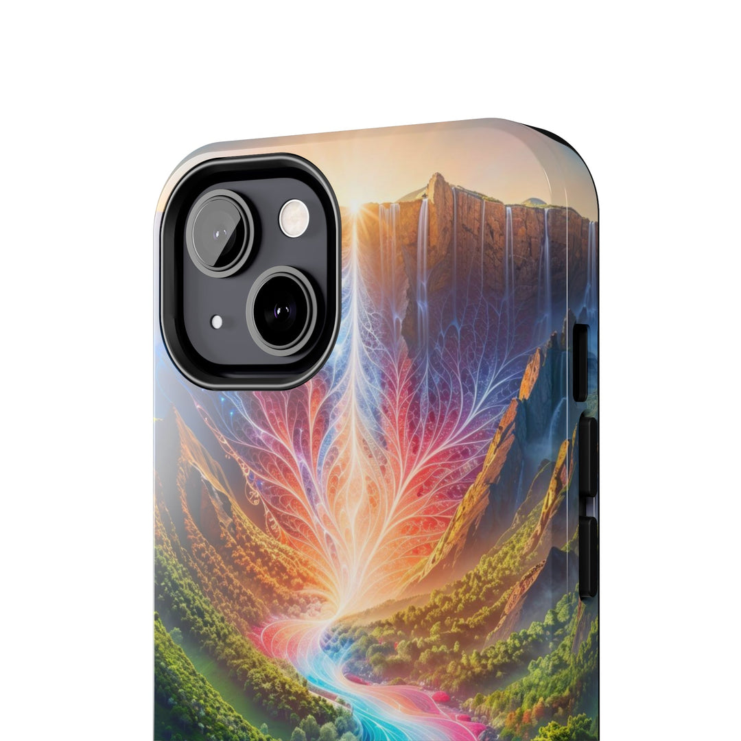 Mystical River Sunrise - Tough Phone Case - Phone Case - g(0D·IO) - iPhone 13 Mini - -