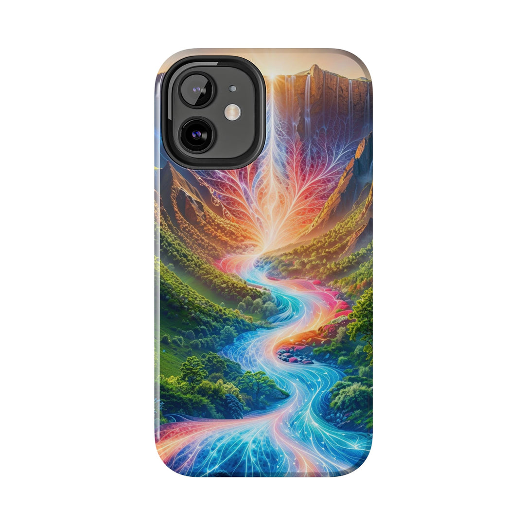 Mystical River Sunrise - Tough Phone Case - Phone Case - g(0D·IO) - iPhone 13 Mini - -