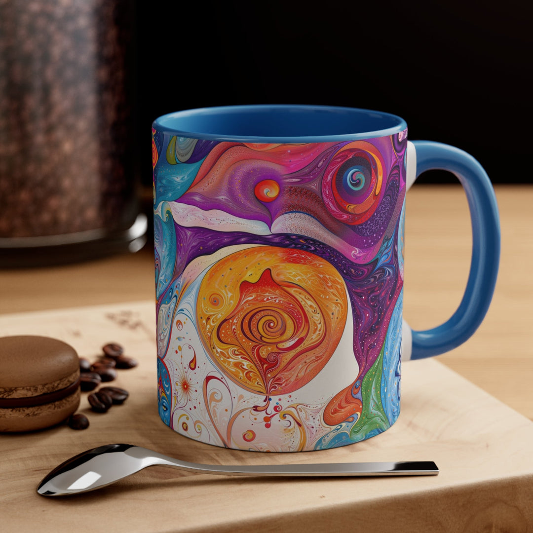 Mystical Swirls Harmony - Accent Coffee Mug - Mug - g(0D·IO) - Pink - 11oz -