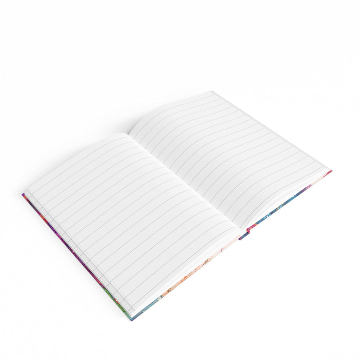 Mystical Swirls Harmony - Hard Backed Journal - Paper products - g(0D·IO) - Graph - A5 - White