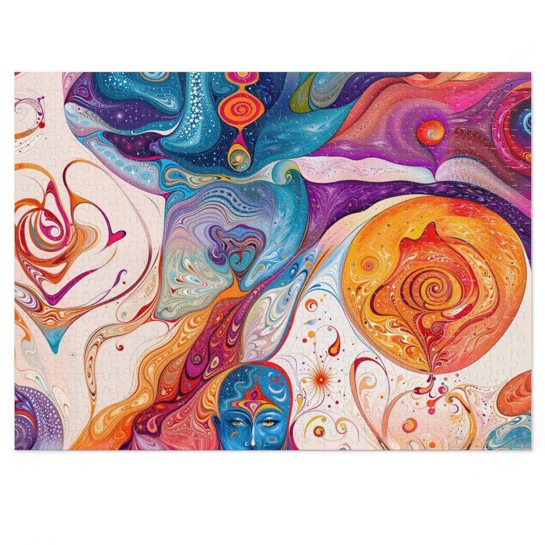 Mystical Swirls Harmony - Jigsaw Puzzle (100, 252, 500, 1000 pieces) - Puzzle - g(0D·IO) - 20.5" × 15" (500 pcs) - -