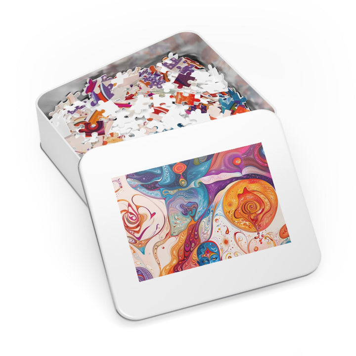 Mystical Swirls Harmony - Jigsaw Puzzle (100, 252, 500, 1000 pieces) - Puzzle - g(0D·IO) - 29.25" × 19.75" (1000 pcs) - -