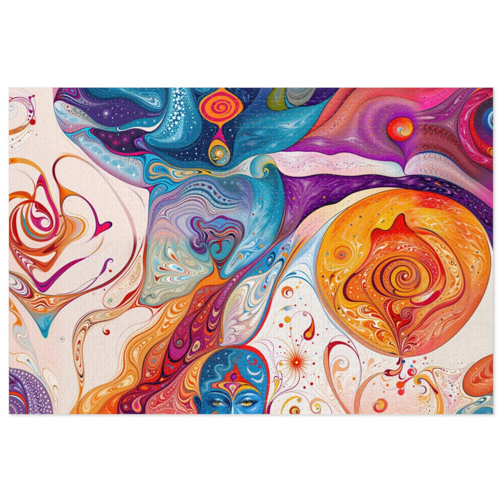 Mystical Swirls Harmony - Jigsaw Puzzle (100, 252, 500, 1000 pieces) - Puzzle - g(0D·IO) - 29.25" × 19.75" (1000 pcs) - -
