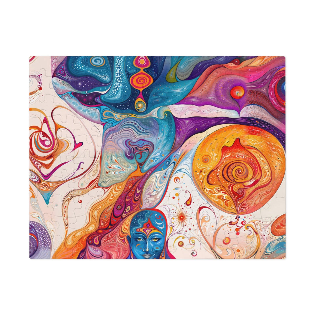 Mystical Swirls Harmony - Jigsaw Puzzle (100, 252, 500, 1000 pieces) - Puzzle - g(0D·IO) - 9.6" × 8" (110 pcs) - -