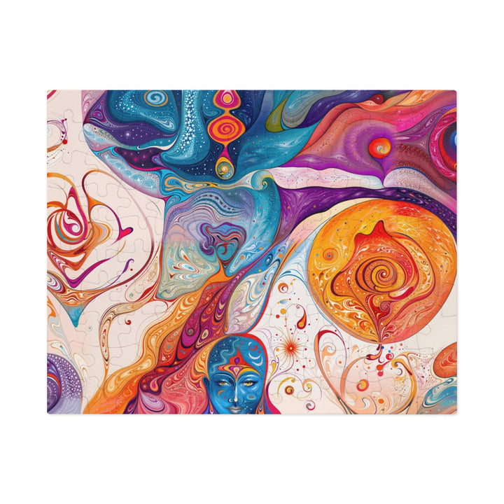 Mystical Swirls Harmony - Jigsaw Puzzle (100, 252, 500, 1000 pieces) - Puzzle - g(0D·IO) - 9.6" × 8" (110 pcs) - -