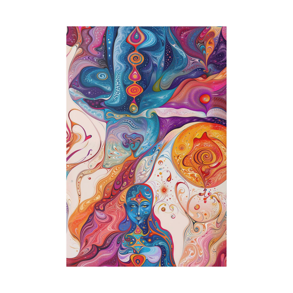 Mystical Swirls Harmony - Matte Canvas - Canvas - g(0D·IO) - 32″ x 48″ (Vertical) - 0.75'' -