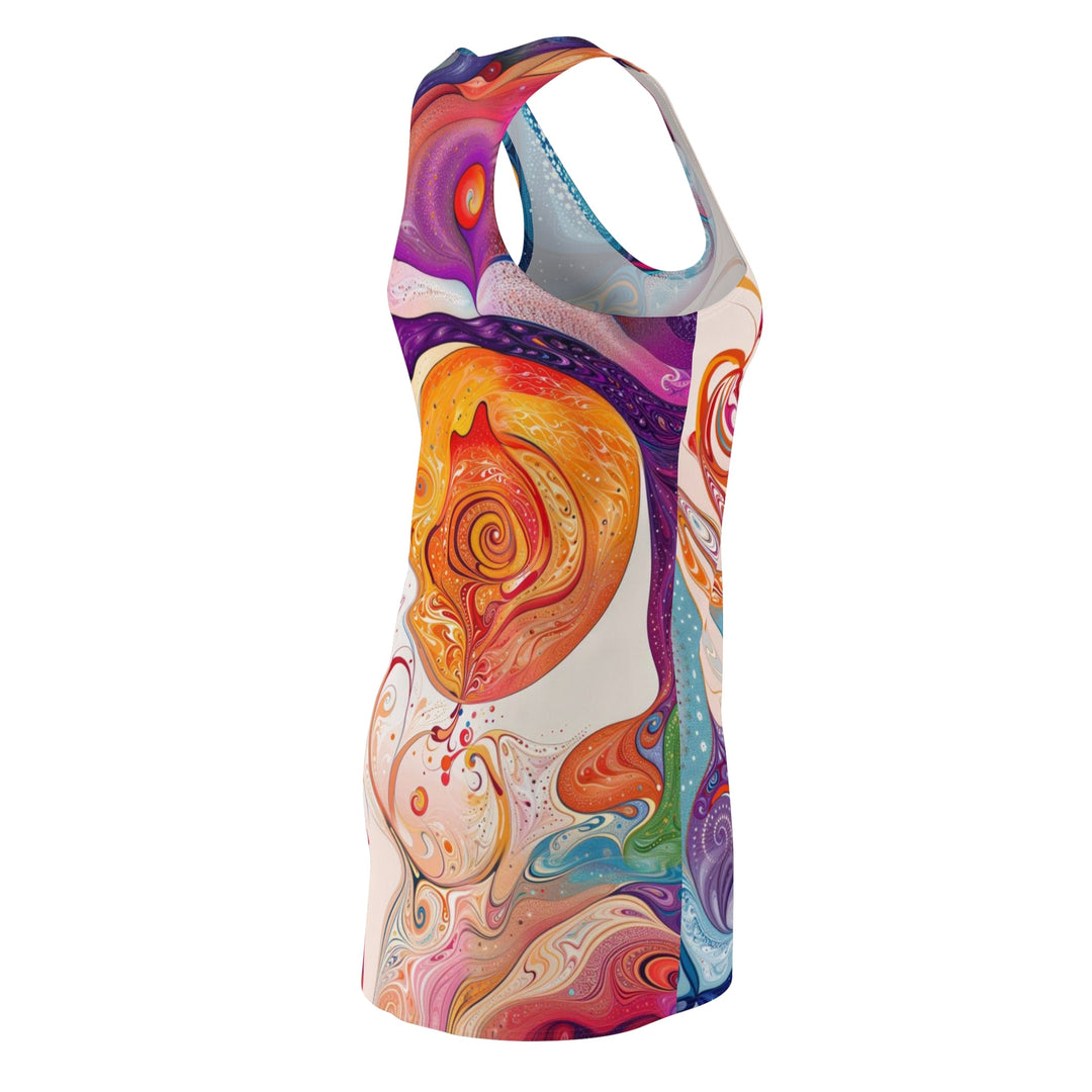 Mystical Swirls Harmony - Racerback Dress - All Over Prints - g(0D·IO) - XS - -