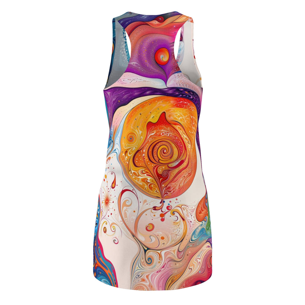 Mystical Swirls Harmony - Racerback Dress - All Over Prints - g(0D·IO) - XS - -