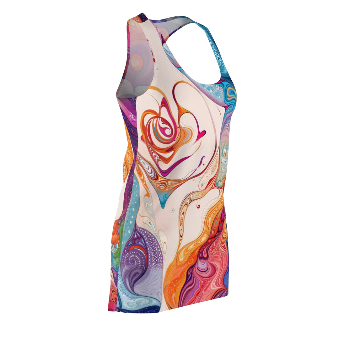 Mystical Swirls Harmony - Racerback Dress - All Over Prints - g(0D·IO) - XS - -