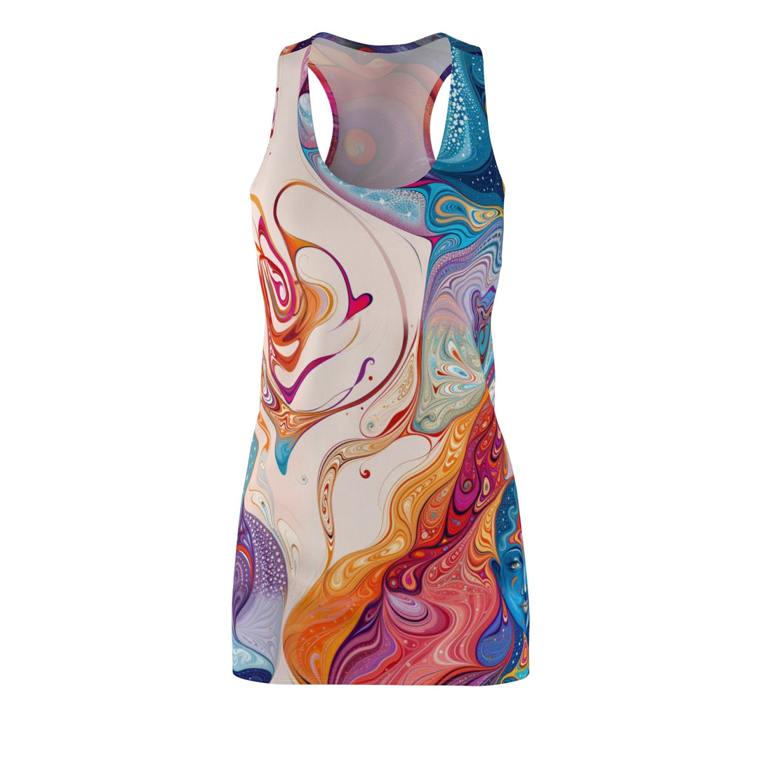 Mystical Swirls Harmony - Racerback Dress - All Over Prints - g(0D·IO) - XS - -