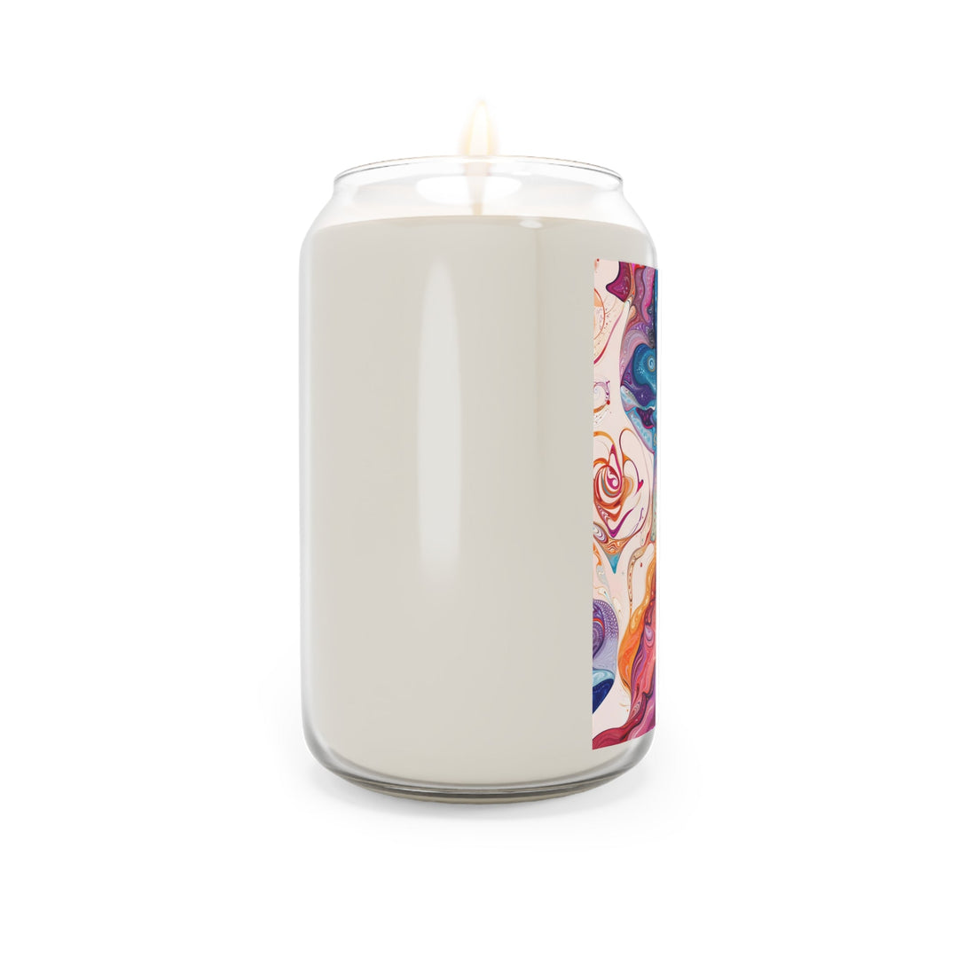 Mystical Swirls Harmony - Scented Candle - Home Decor - g(0D·IO) - Vanilla Bean - 13.75oz -