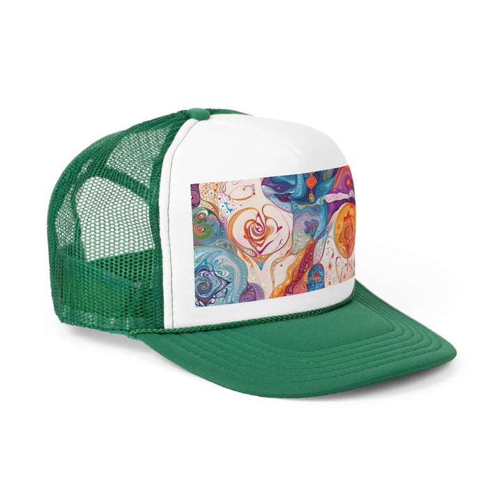 Mystical Swirls Harmony - Trucker Hat - Hats - g(0D·IO) - Pink - One size -