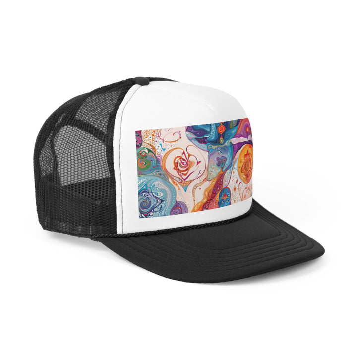 Mystical Swirls Harmony - Trucker Hat - Hats - g(0D·IO) - Pink - One size -