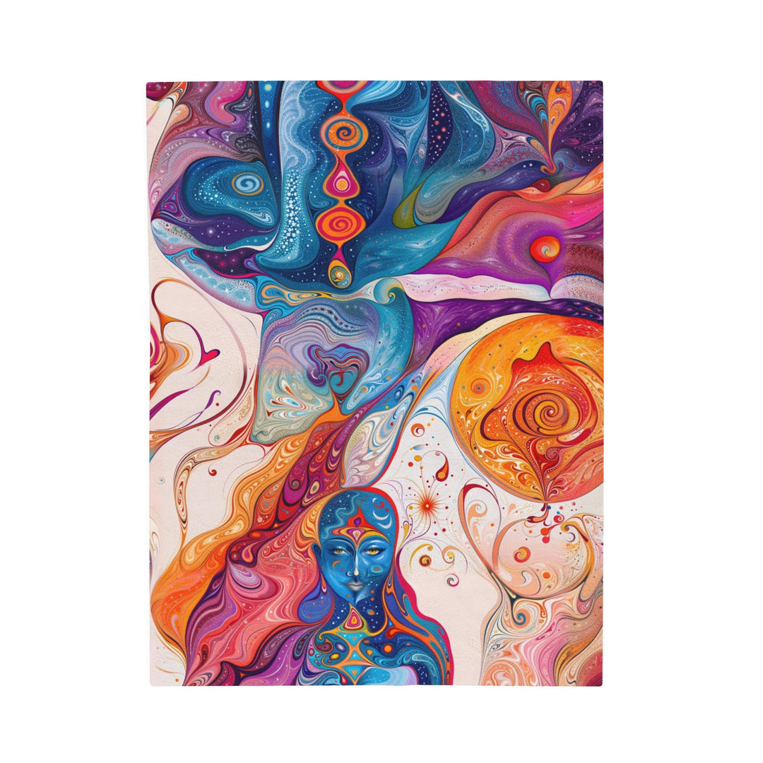 Mystical Swirls Harmony - Velveteen Plush Blanket - All Over Prints - g(0D·IO) - 30" × 40" - -