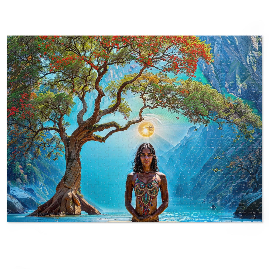 Mystical Tranquil Valley - Jigsaw Puzzle (100, 252, 500, 1000 pieces) - Puzzle - g(0D·IO) - 20.5" × 15" (500 pcs) - -