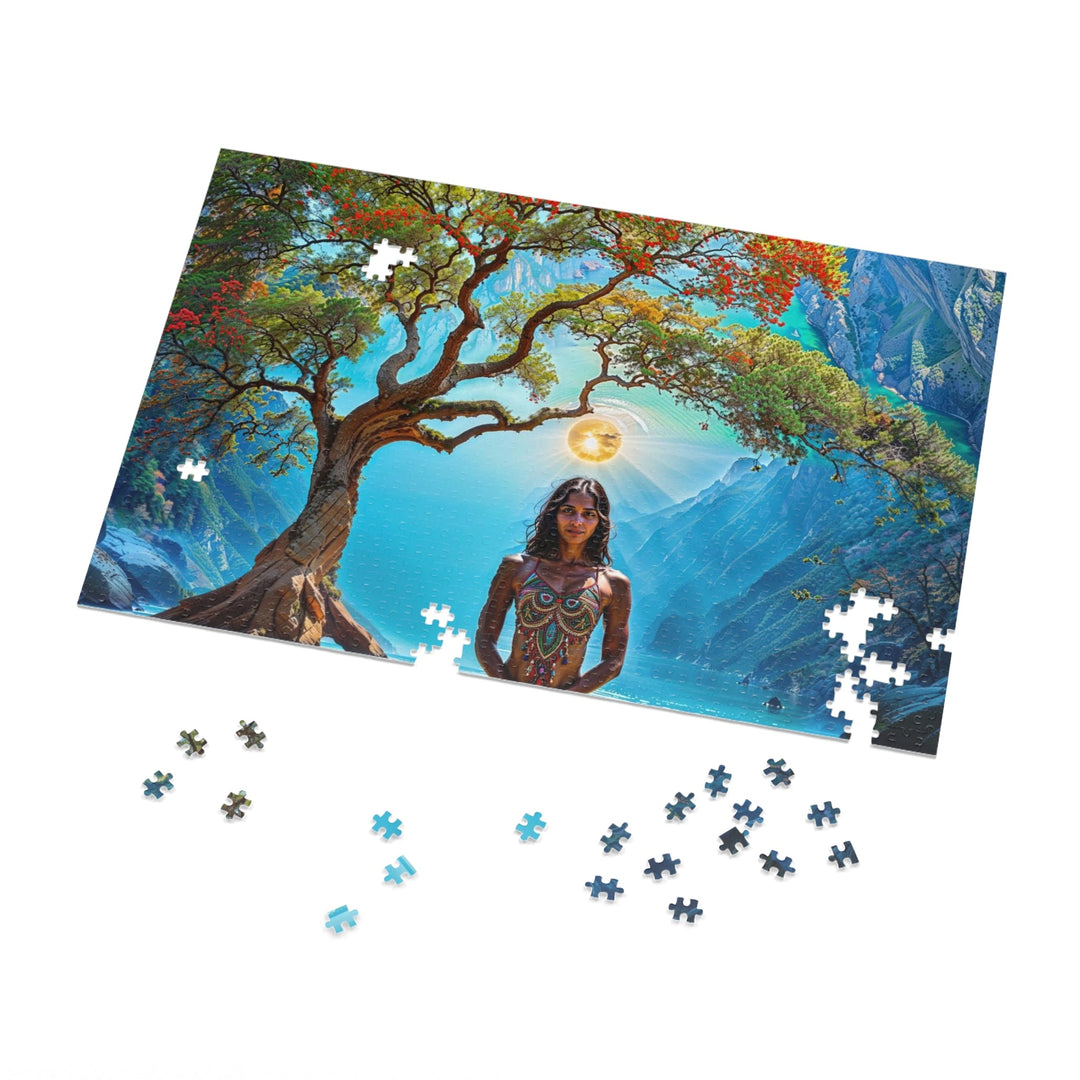 Mystical Tranquil Valley - Jigsaw Puzzle (100, 252, 500, 1000 pieces) - Puzzle - g(0D·IO) - 29.25" × 19.75" (1000 pcs) - -