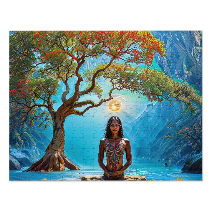 Mystical Tranquil Valley - Jigsaw Puzzle (100, 252, 500, 1000 pieces) - Puzzle - g(0D·IO) - 14" × 11" (252 pcs) - -