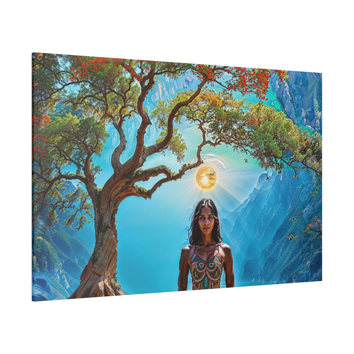 Mystical Tranquil Valley - Matte Canvas - Canvas - g(0D·IO) - 32" x 32" (Square) - 0.75'' -