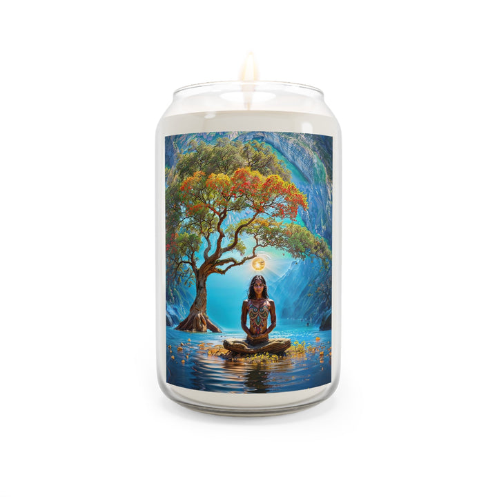 Mystical Tranquil Valley - Scented Candle - Home Decor - g(0D·IO) - Comfort Spice - 13.75oz -