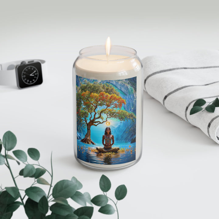 Mystical Tranquil Valley - Scented Candle - Home Decor - g(0D·IO) - Vanilla Bean - 13.75oz -