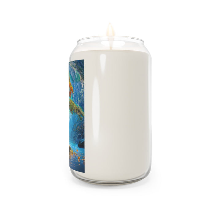 Mystical Tranquil Valley - Scented Candle - Home Decor - g(0D·IO) - Vanilla Bean - 13.75oz -