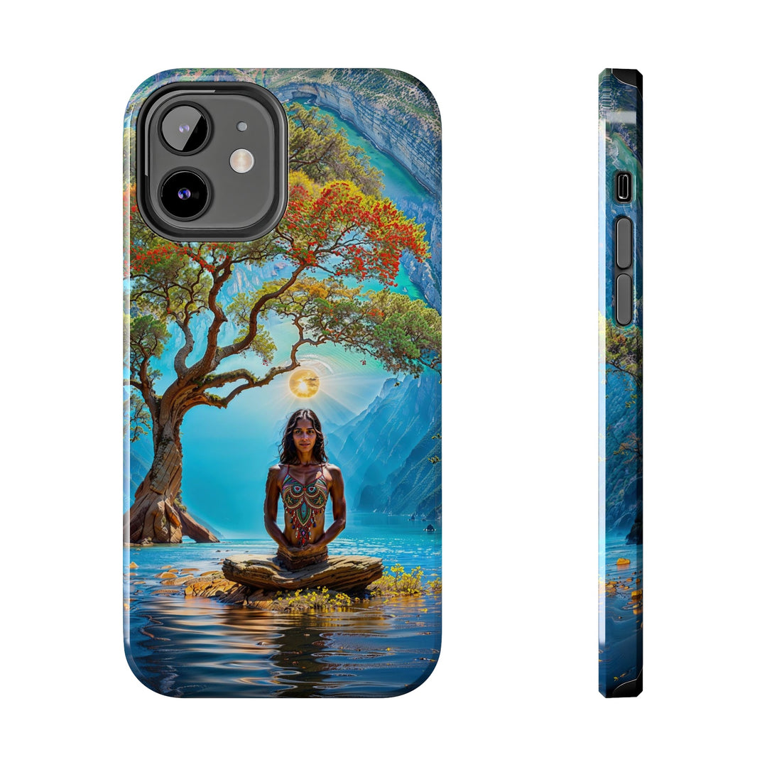 Mystical Tranquil Valley - Tough Phone Case - Phone Case - g(0D·IO) - iPhone 12 - -