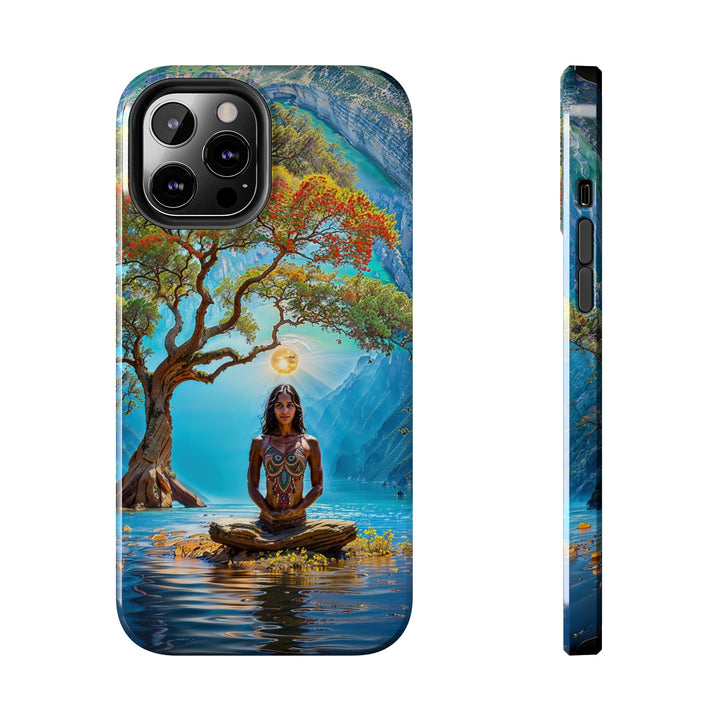 Mystical Tranquil Valley - Tough Phone Case - Phone Case - g(0D·IO) - iPhone 12 Pro Max - -