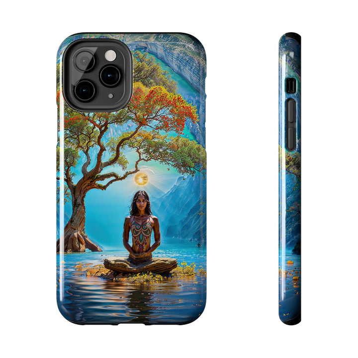 Mystical Tranquil Valley - Tough Phone Case - Phone Case - g(0D·IO) - iPhone 11 Pro - -