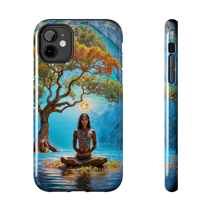 Mystical Tranquil Valley - Tough Phone Case - Phone Case - g(0D·IO) - iPhone 11 - -