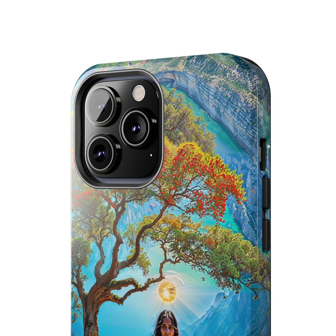 Mystical Tranquil Valley - Tough Phone Case - Phone Case - g(0D·IO) - iPhone 13 Mini - -