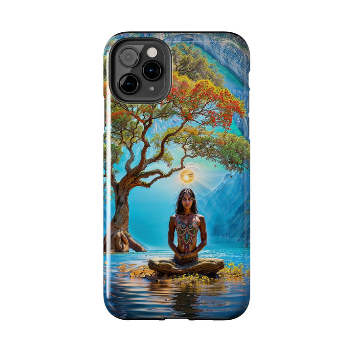 Mystical Tranquil Valley - Tough Phone Case - Phone Case - g(0D·IO) - iPhone 13 Mini - -